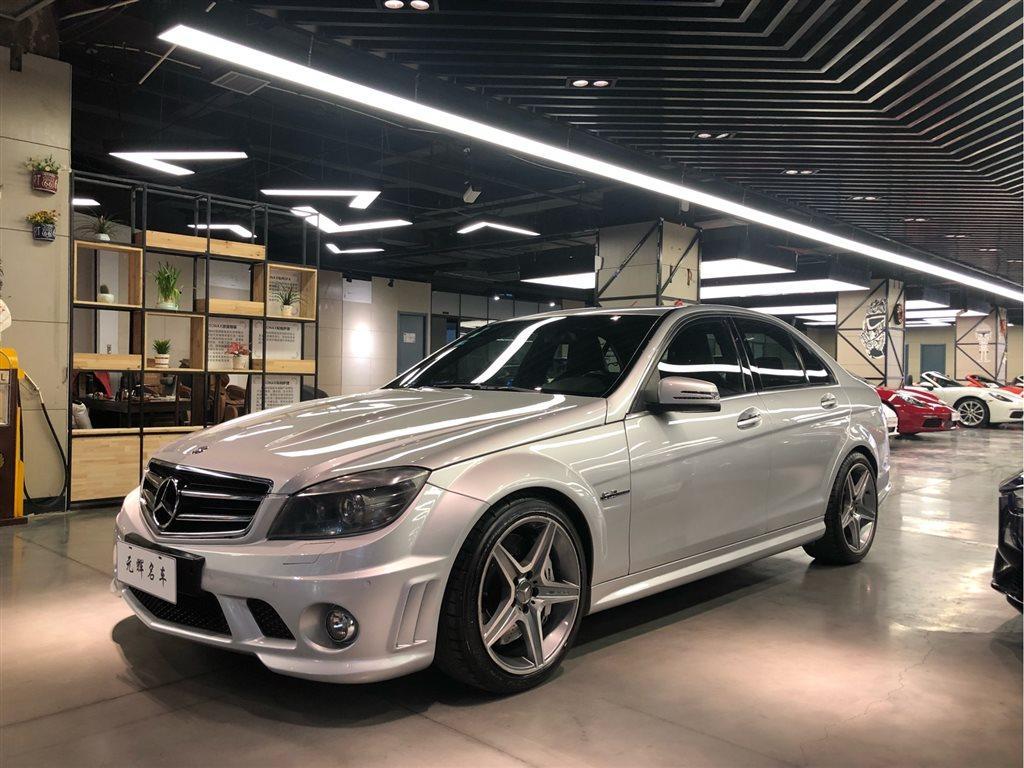 上海2010年8月奔驰amg2010款c63amg62l动感型增强版自动档