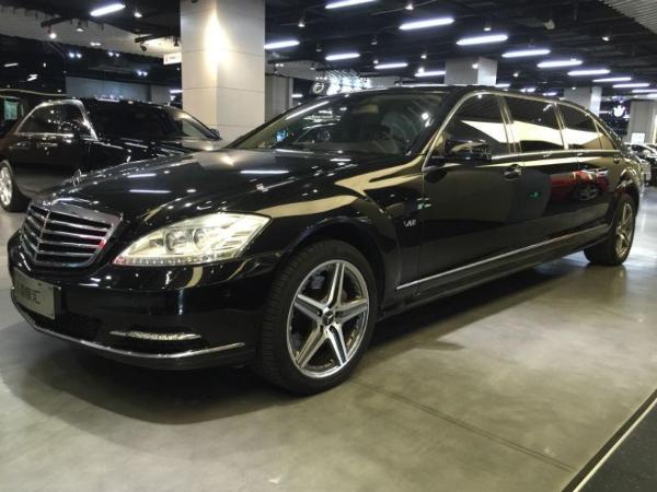 【上海】2013年6月 奔驰 s级 s600l 5.5t 黑色 自动档