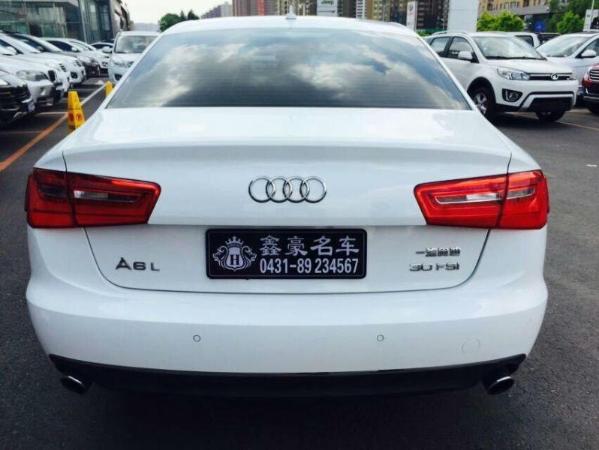 【长春】2014年12月 奥迪 奥迪a6 一汽奥迪a6l 30 fsi 技术型 白色 手