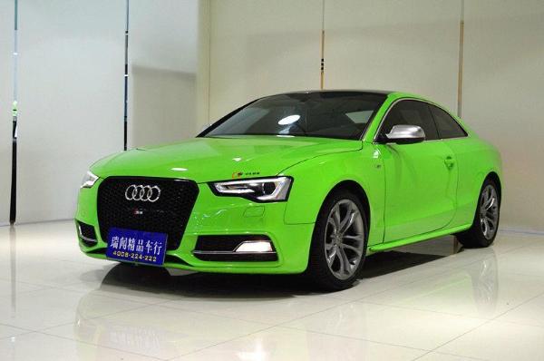 【上海】2012年10月 奥迪 奥迪s5 s5 coupe 3.0t 绿色 自动档