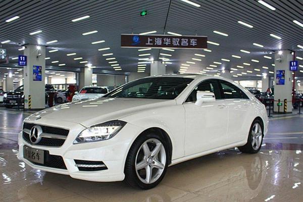 【上海】2015年8月 奔驰 cls级 cls 350 cgi 白色 自动档