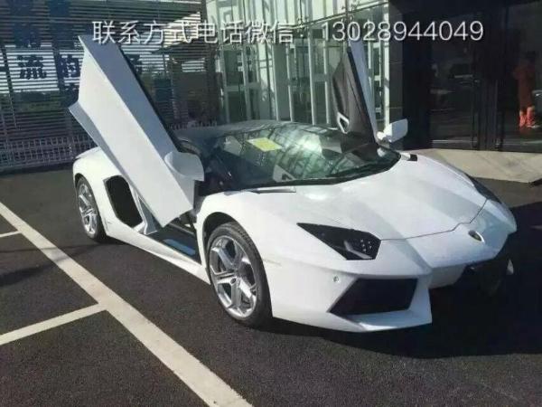 【宁波】2015年12月 2015款兰博基尼aventadorroadsterlp700-4 敞篷版