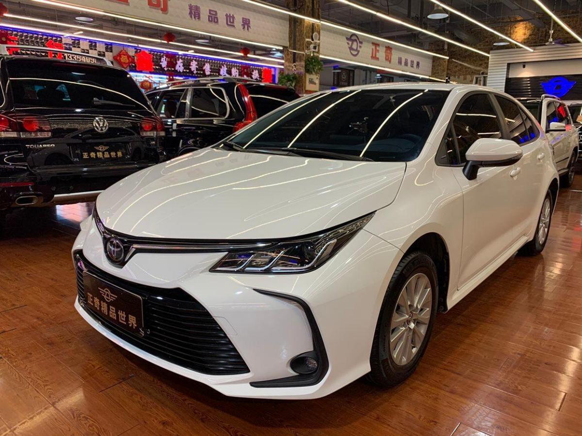 丰田 卡罗拉 2021款 1.2t s-cvt 豪华版图片