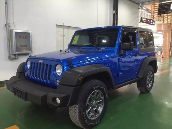 大连2015年9月jeep3636l罗宾汉蓝色自动档