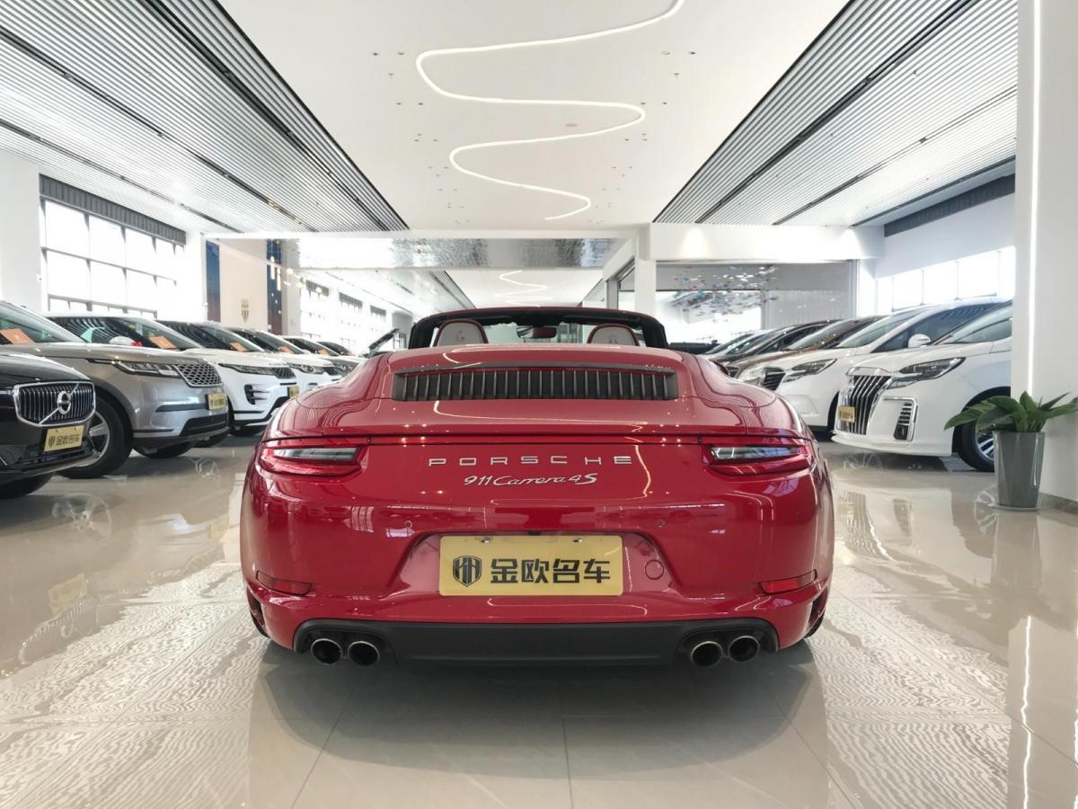 【徐州】2019年6月 2019款 保时捷911 carrera 4s cabriolet 3.