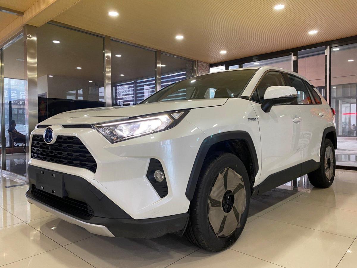 唐山2021年6月丰田rav4荣放2021款双擎25lcvt四驱精英plus版白色自动