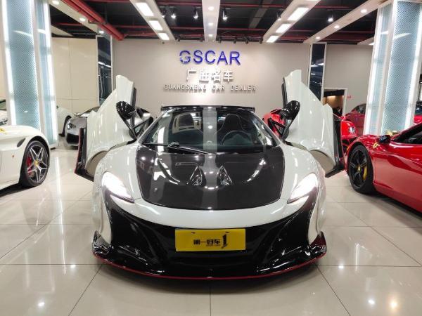 杭州2014年9月迈凯伦650smclaren迈凯伦650s敞篷顶配白色手自一体