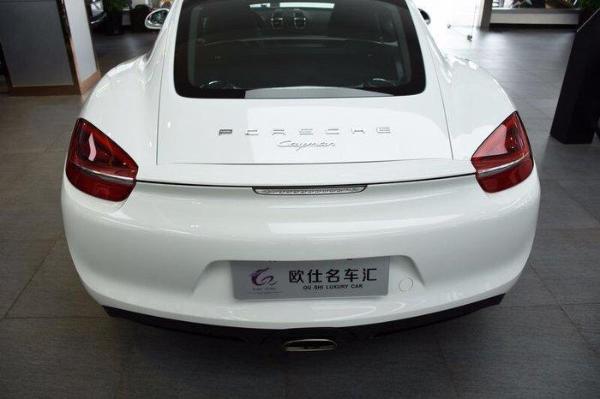 【上海】2014年9月 保时捷 macan 2013款 cayman 2.7l 白色