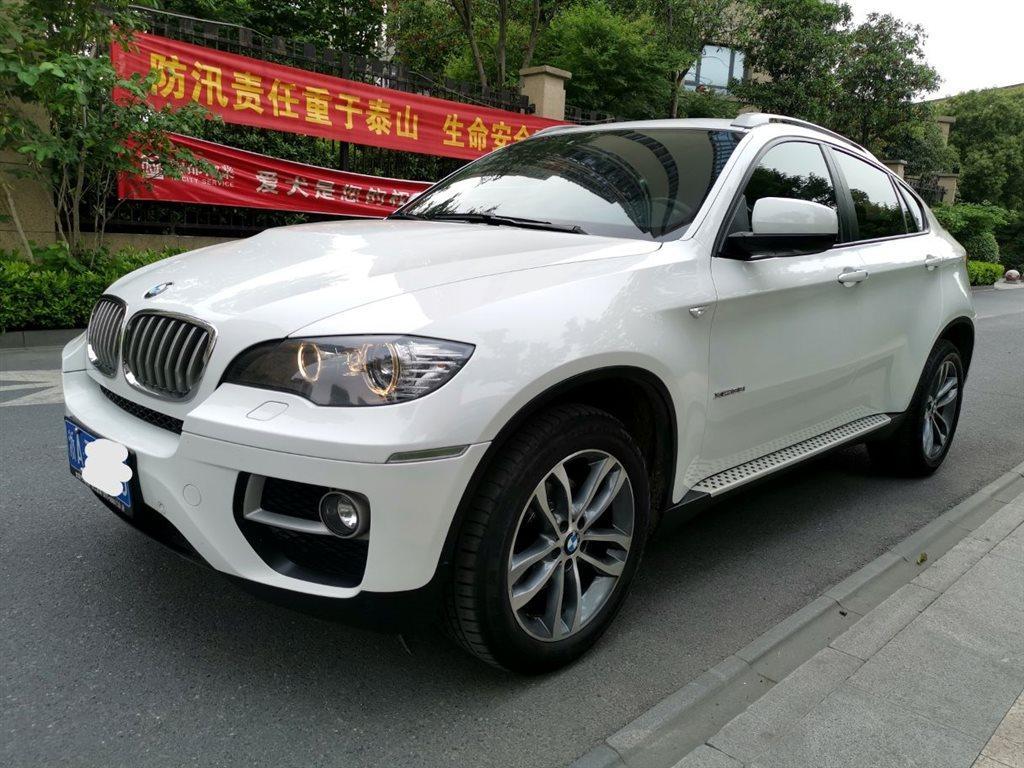 杭州2015年3月宝马宝马x62014款xdrive35i运动型白色自动档