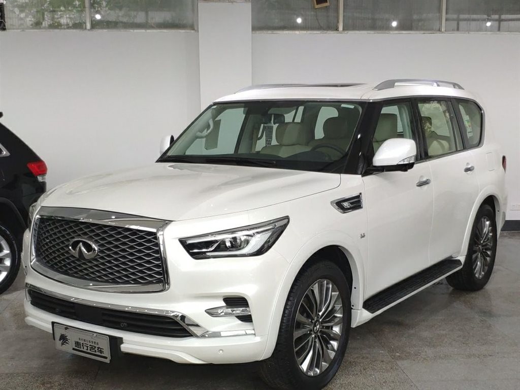 安庆未上牌英菲尼迪qx802019款56l自动白色手动挡
