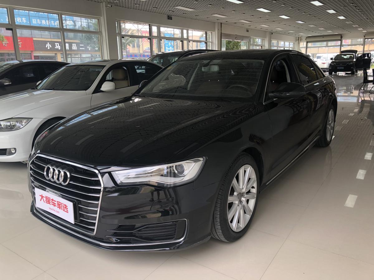 嘉兴2017年6月奥迪奥迪a6l2017款30fsi技术型黑色自动档