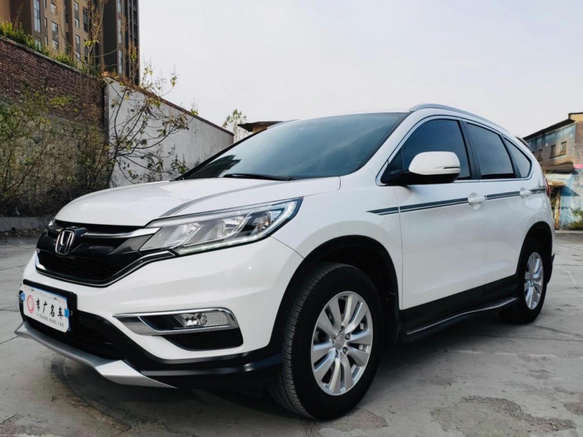 淄博2016年3月本田crv2016款20l两驱经典版白色自动档