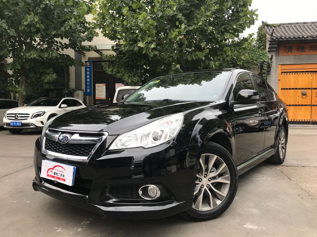 济南2014年09月斯巴鲁力狮2014款25i豪华版黑色手动挡