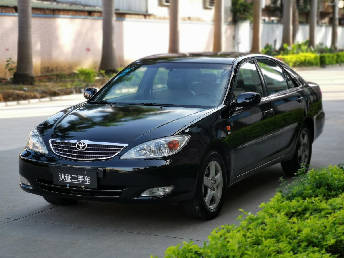 东莞2003年11月丰田凯美瑞凯美瑞进口24自动豪华版黑色自动档