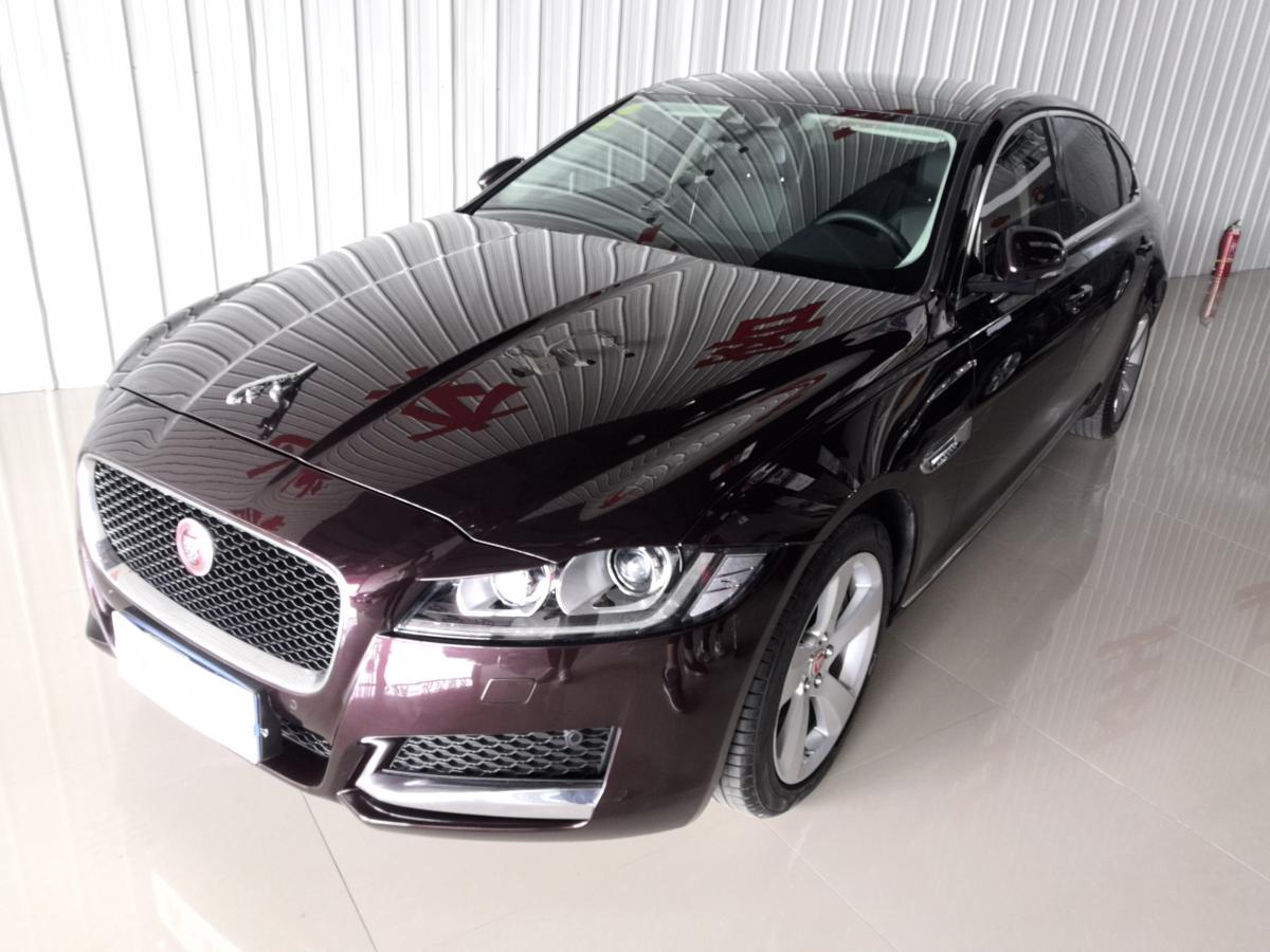 洛阳2018年11月捷豹xfl2018款xfl20t200ps精英版黑色自动档