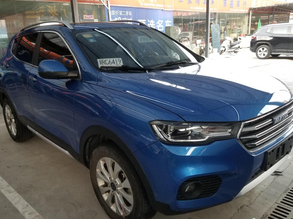 普洱2017年12月哈弗h2s2017款蓝标15t自动豪华型蓝色自动档