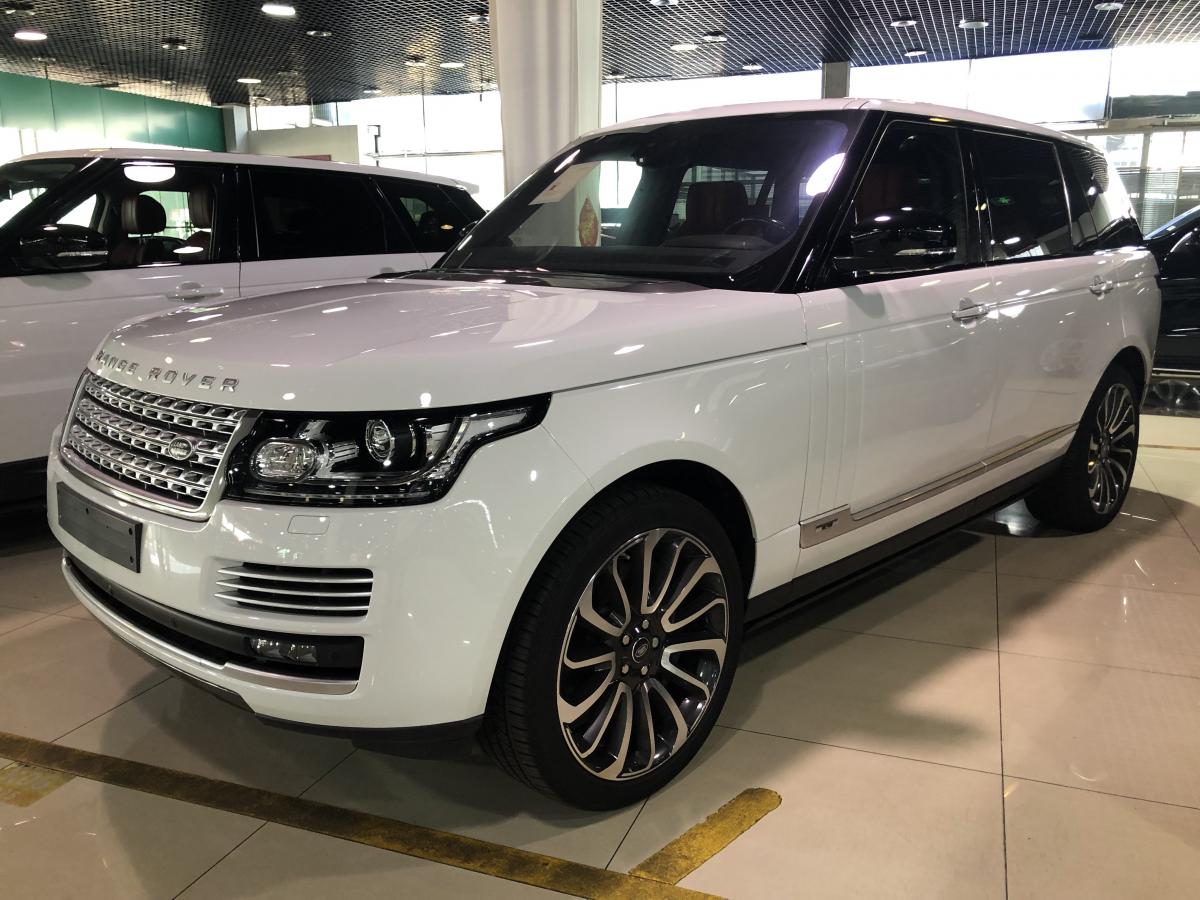 北京2019年9月路虎揽胜2016款50v8scab尊崇创世加长版白色自动档
