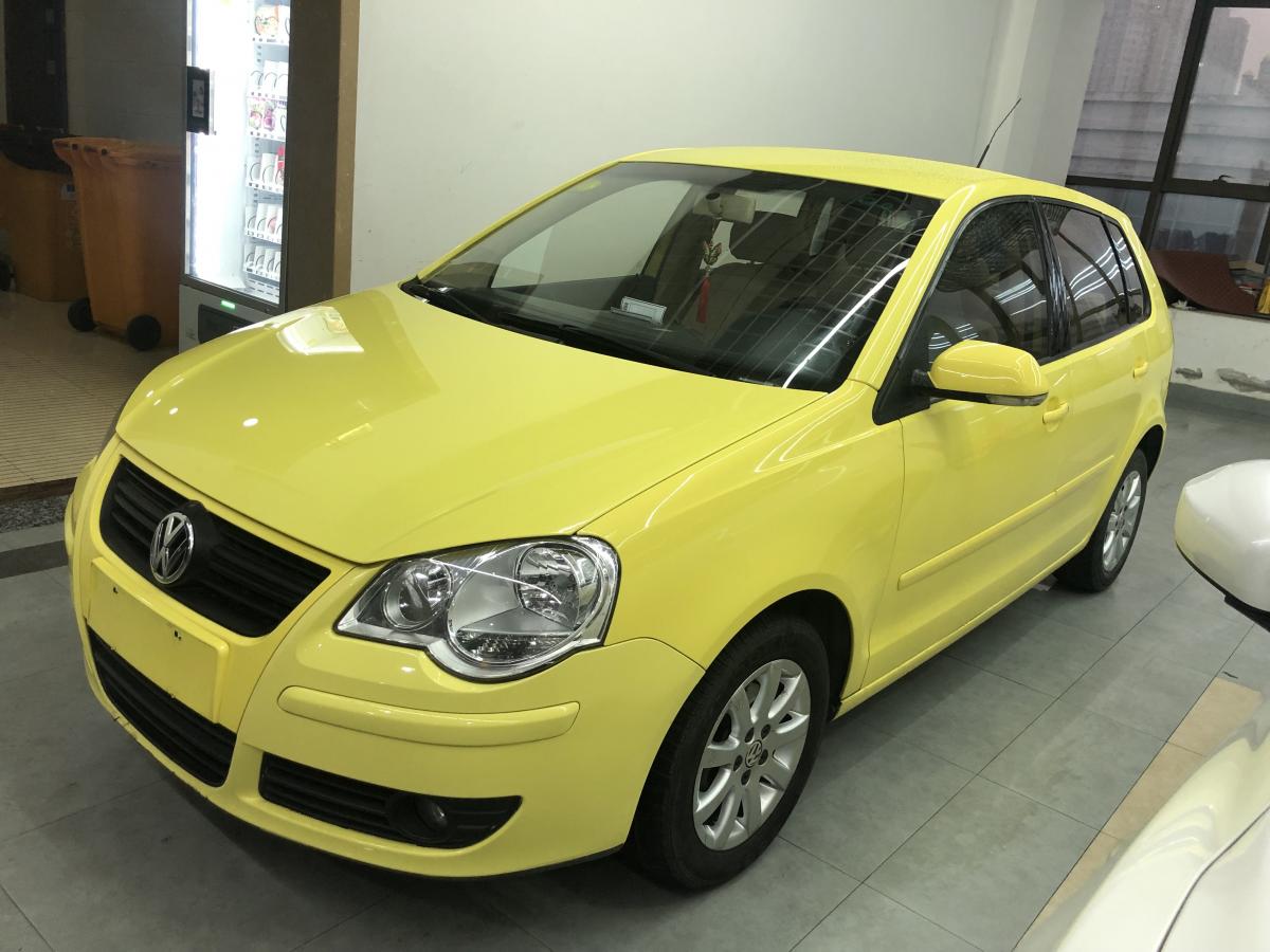 湖州2010年8月大众波罗polo劲情14l自动舒尚版黄色自动档
