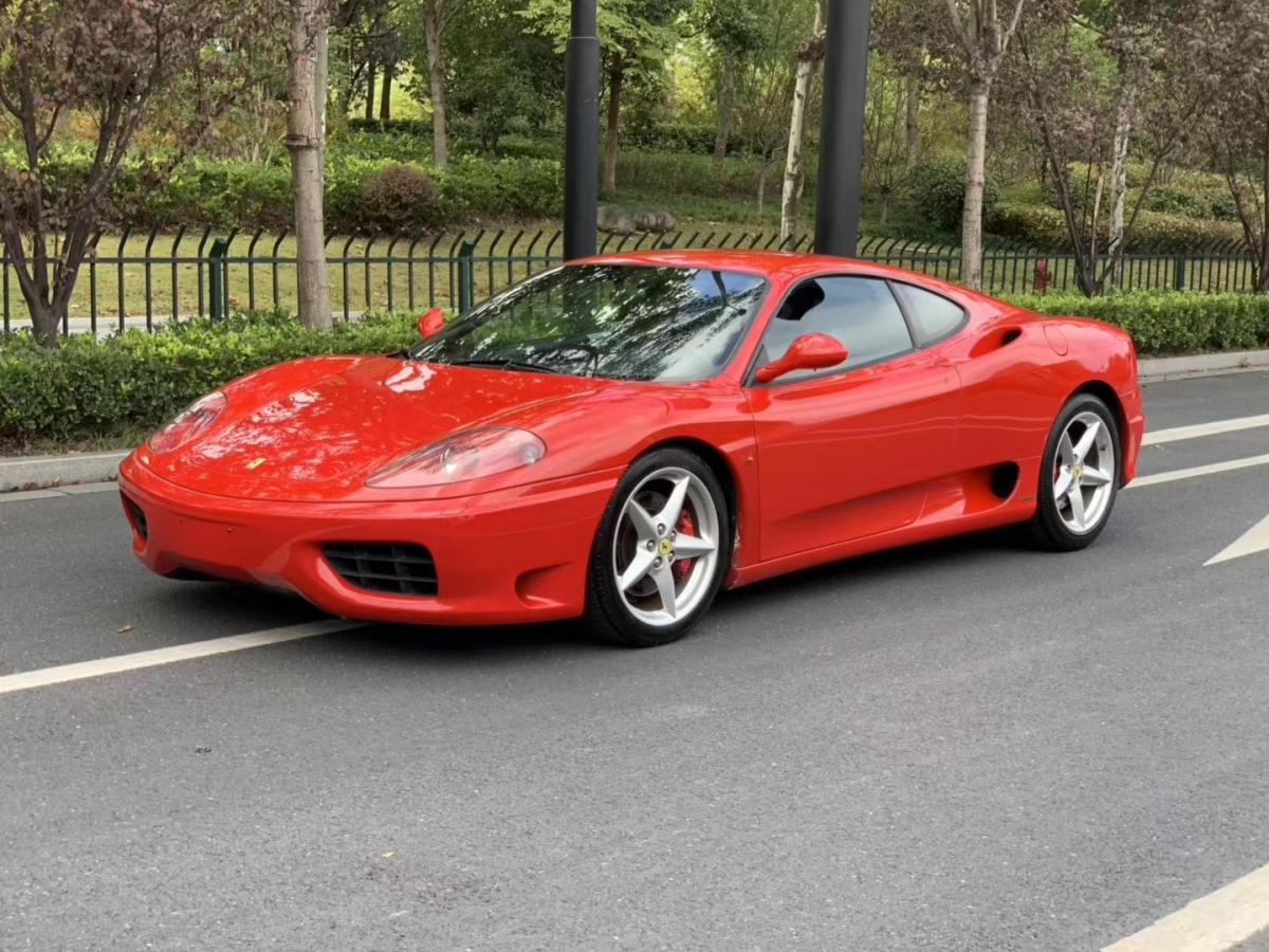 广州2003年6月法拉利360modena36红色手动挡