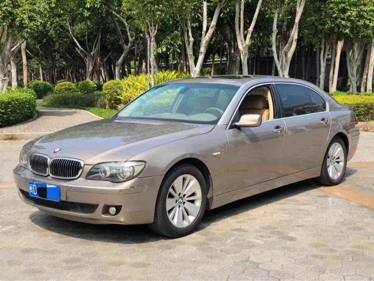 厦门2006年1月宝马宝马7系2005款740li香槟色自动档