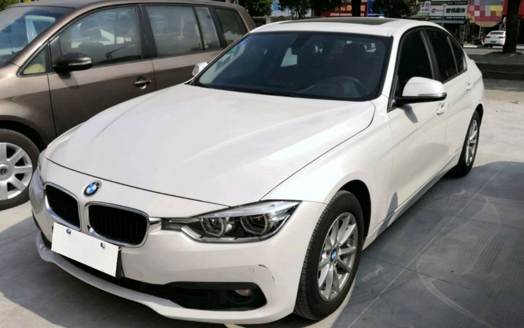 宁波2015年12月宝马宝马3系2016款316i时尚型白色手动挡