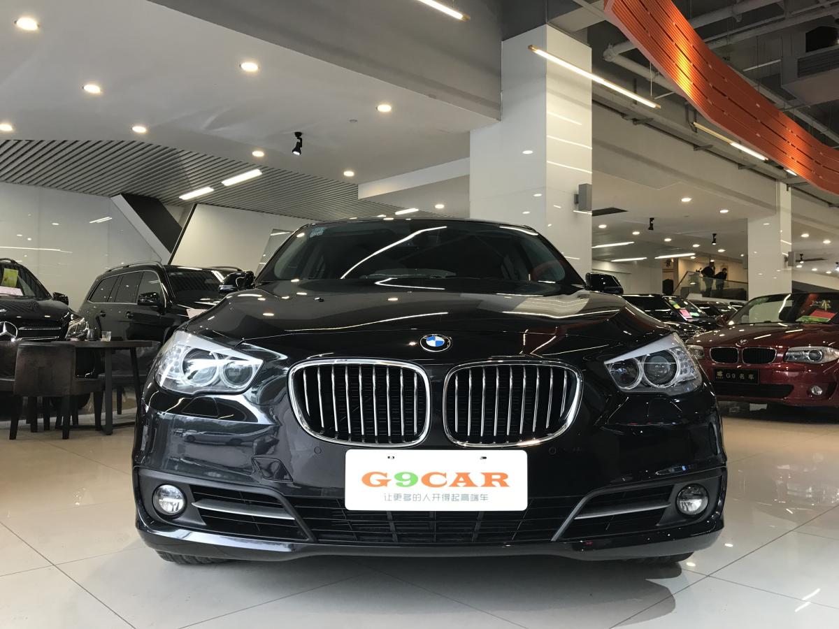 杭州2017年4月宝马宝马5系gt2015款528i领先型黑色自动档