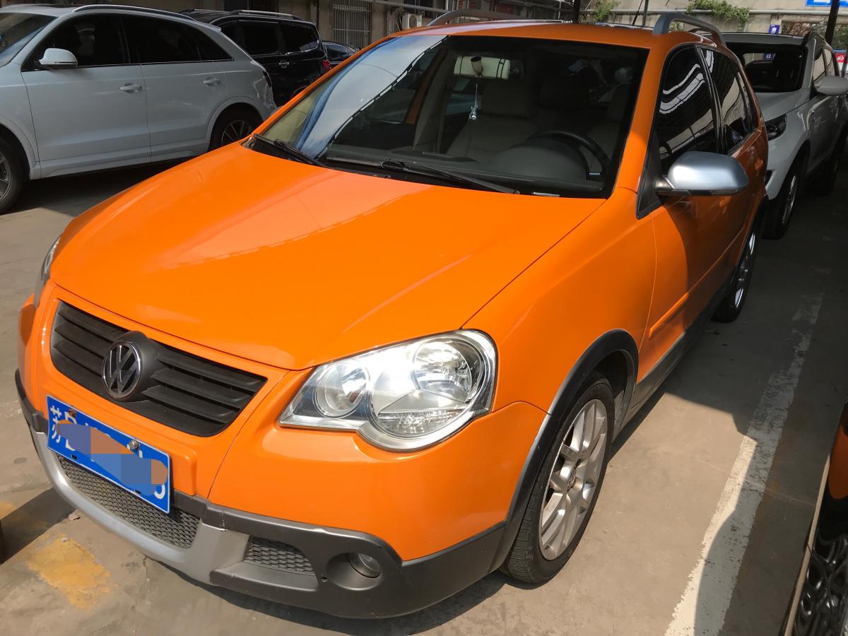无锡2010年4月大众波罗polocross16at橙色自动档