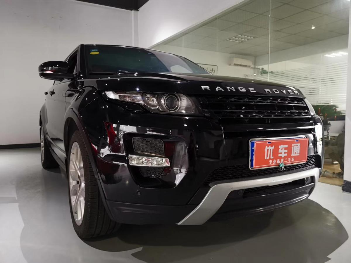 扬州2012年6月路虎揽胜极光2012款20t5门耀动版黑色自动档