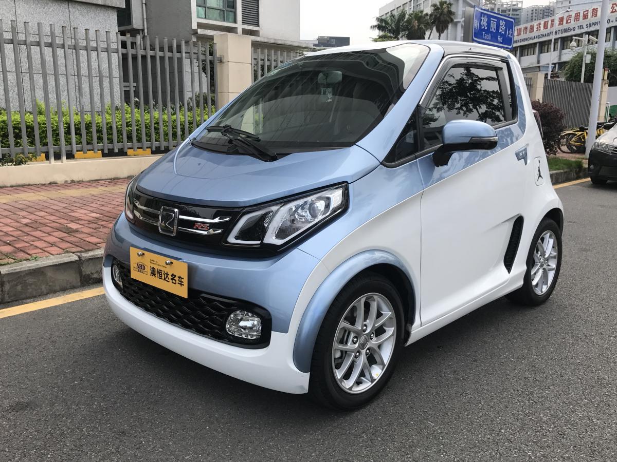 深圳2018年3月众泰e200飞鱼座蓝色自动档