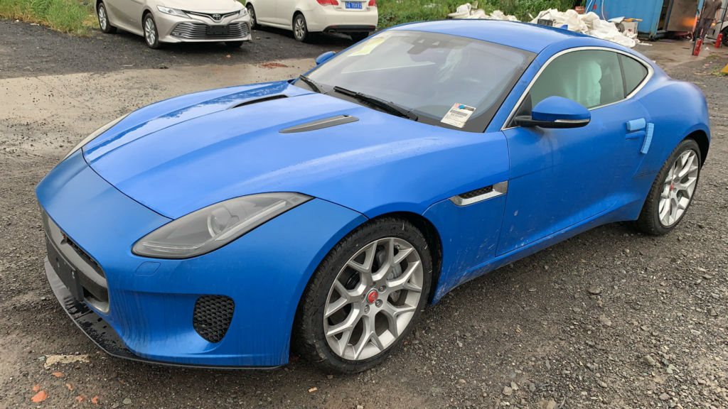 南京2019年06月捷豹ftype2019款20t硬顶版蓝色手动挡