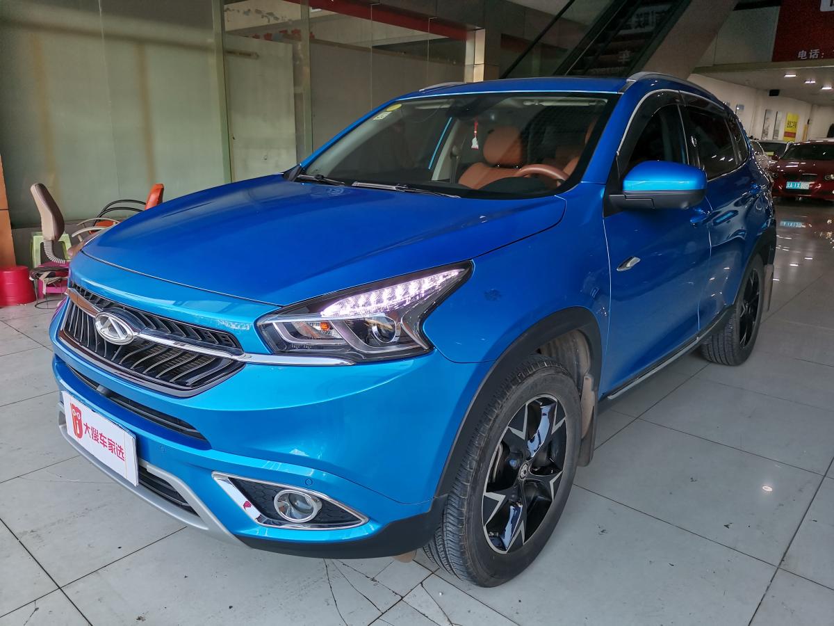 昆明2016年12月奇瑞瑞虎15t手动耀臻版蓝色手动挡