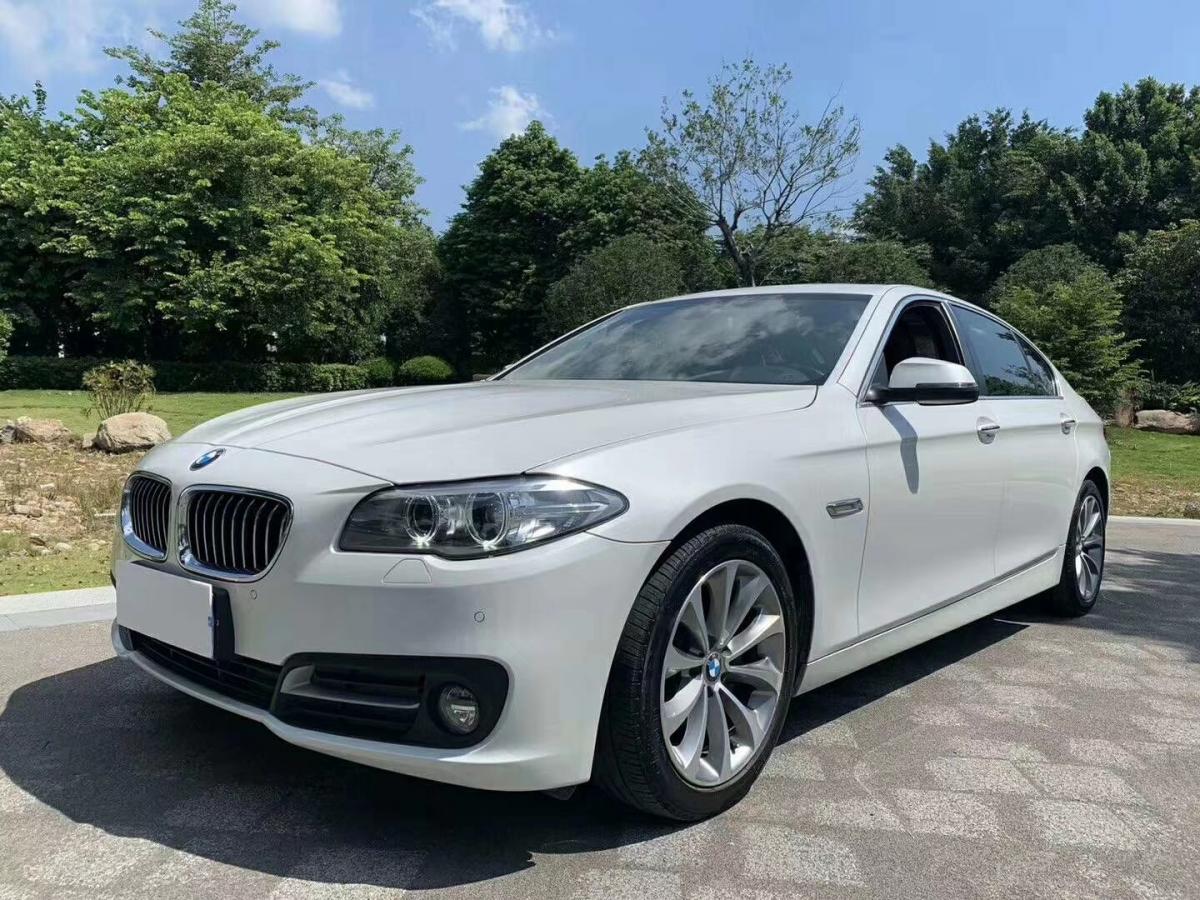 福州2017年5月宝马宝马5系535li领先型白色自动档