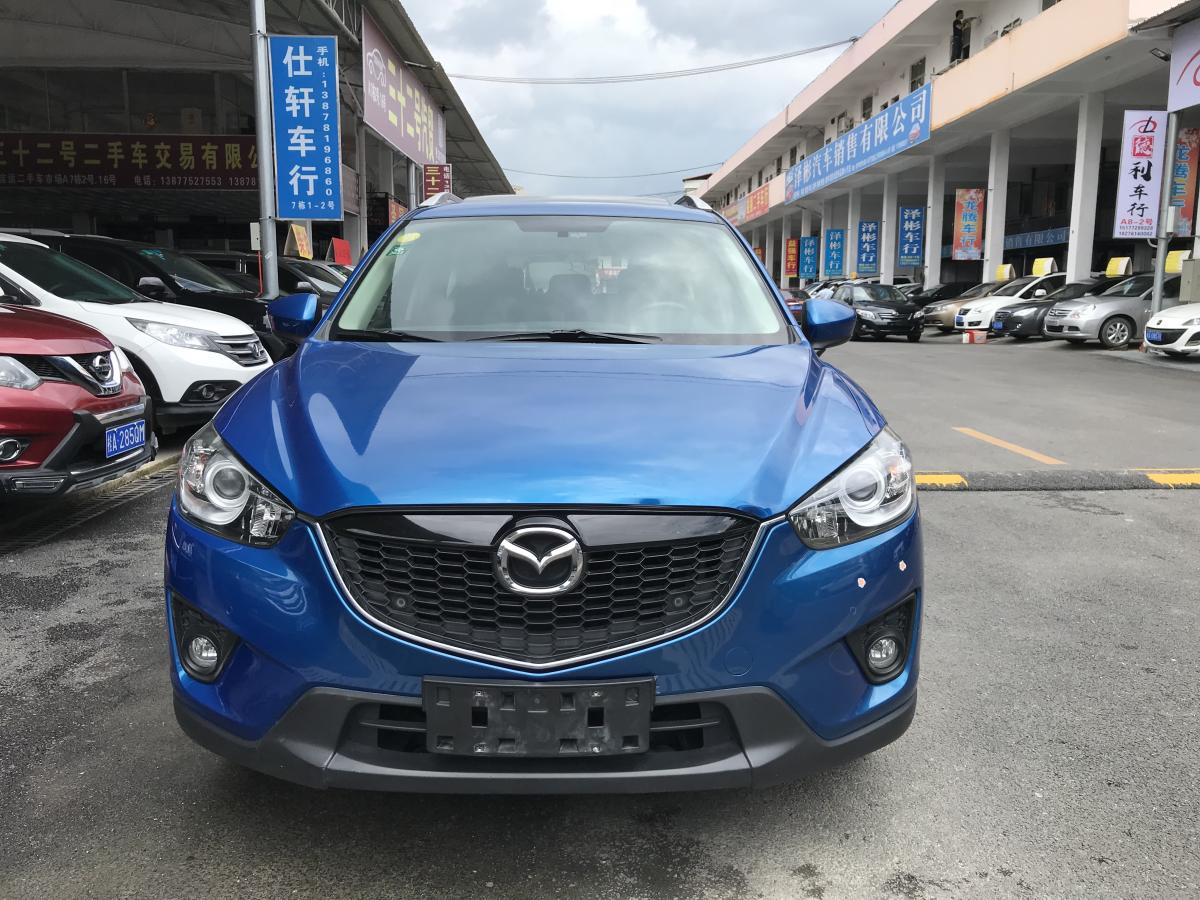 南宁2015年2月马自达cx52015款20l自动两驱都市型蓝色自动档