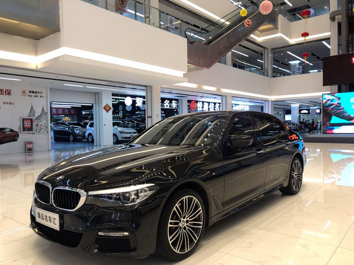 青岛2018年6月宝马宝马5系2018款530im运动套装黑色自动档