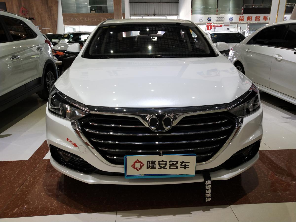 石家庄2018年6月北汽绅宝d502018款15lcvt尊贵智驾版白色自动档