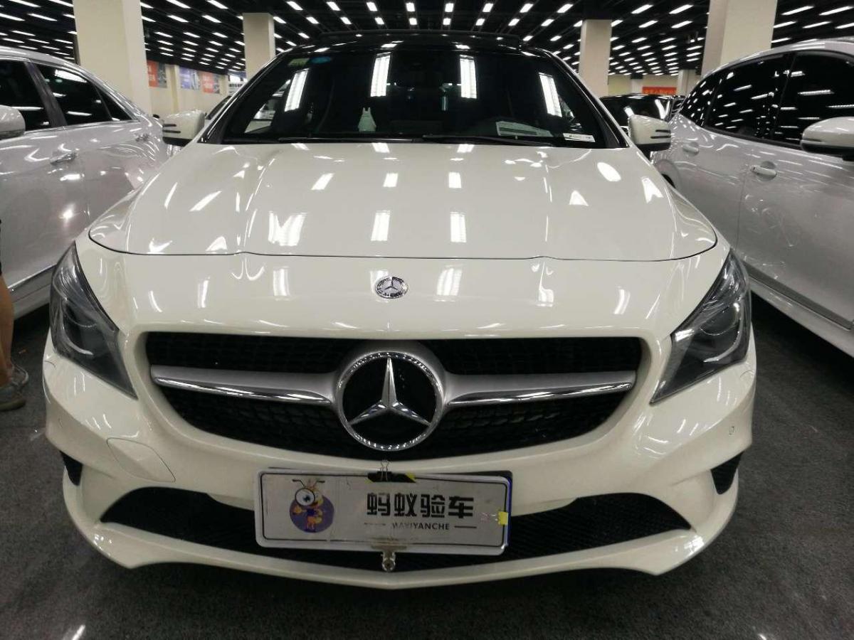 南京2015年7月2015款奔驰cla级进口cla200白色