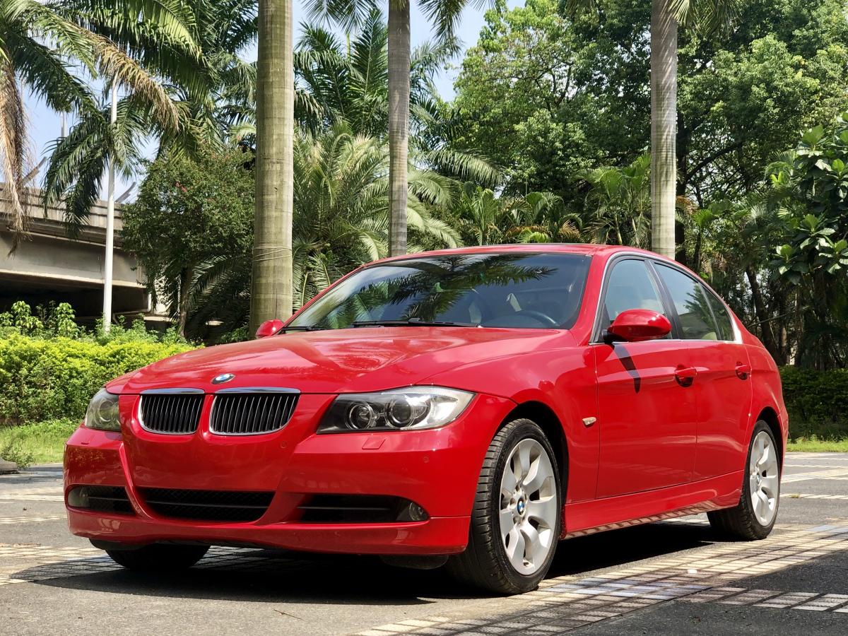 东莞2006年6月宝马宝马3系2005款e90325i红色自动档