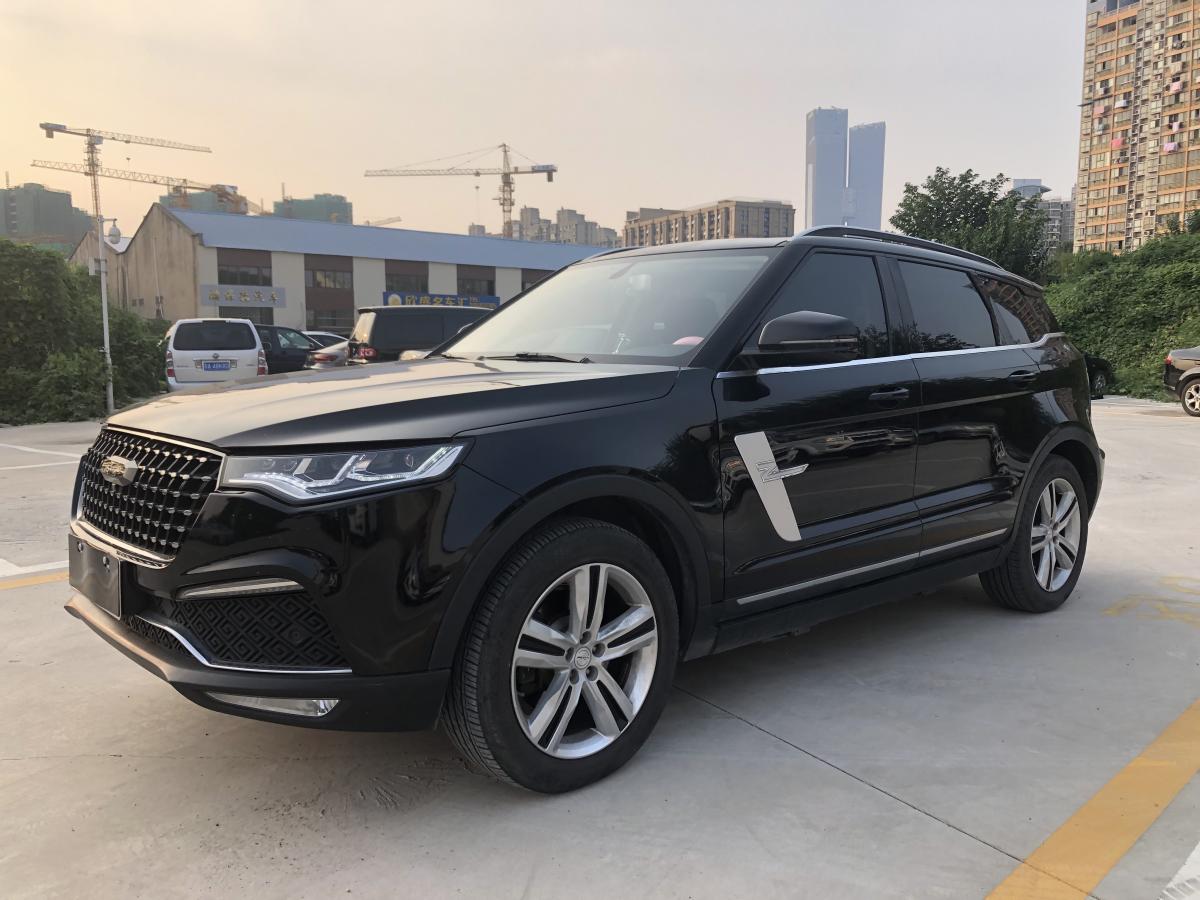 南京2017年10月众泰t7002017款18t双离合尊享型黑色自动档