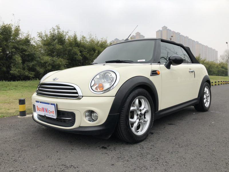 台州2012年5月minimini2012款16lcooper敞篷highgate白色自动档