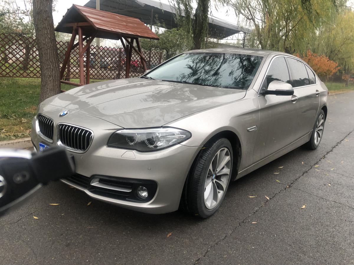 郑州2016年11月宝马宝马5系525li领先型香槟色自动档