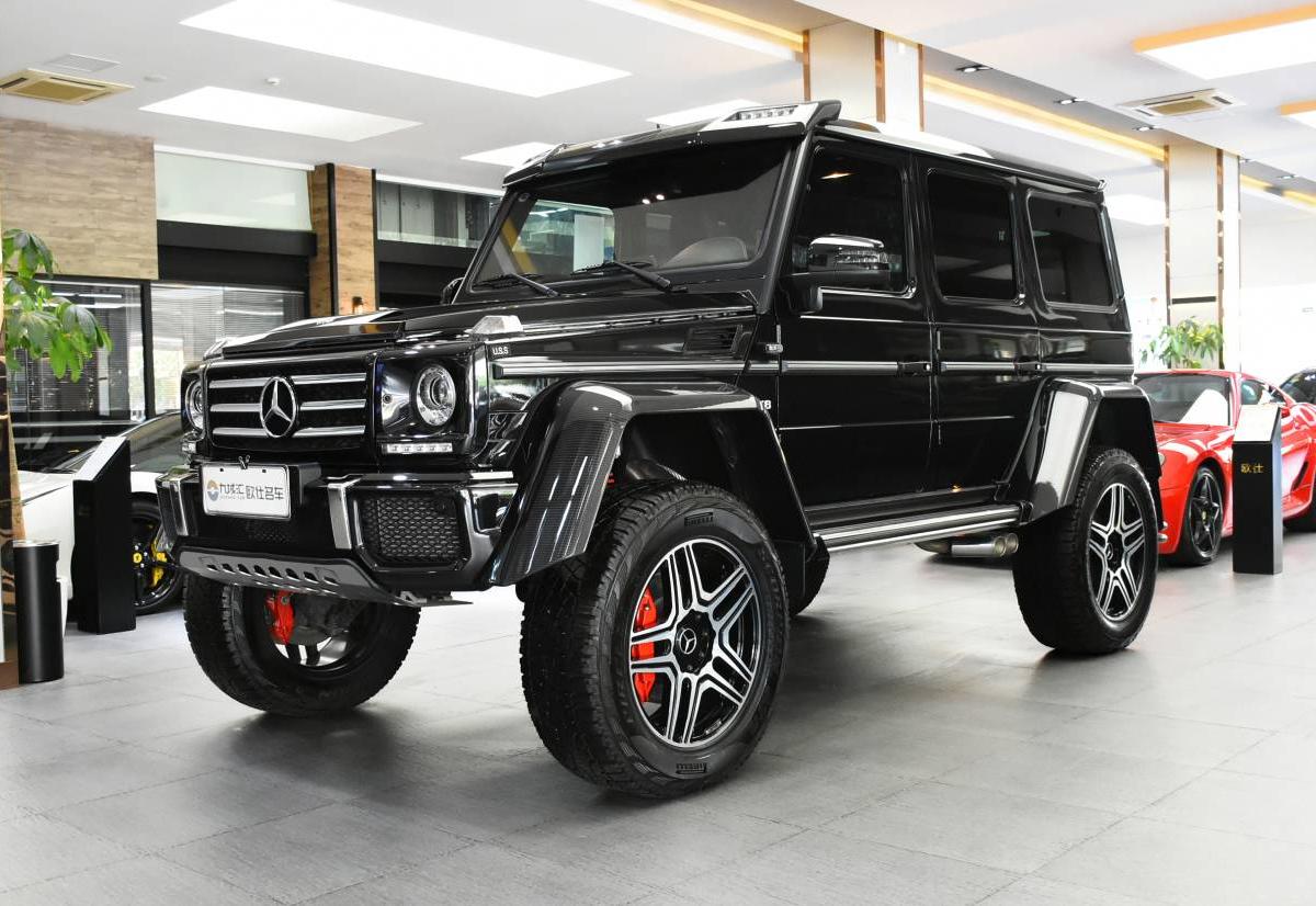 上海2019年8月奔驰奔驰g级2017款g500卓越版黑色自动档