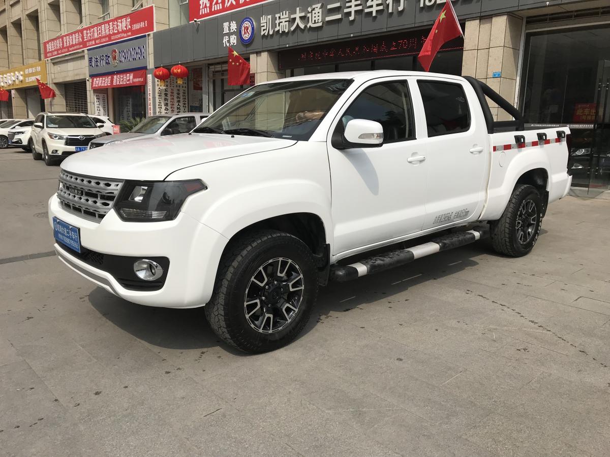 巴中2017年6月黄海n22018款28t两驱柴油至尊版白色手动挡