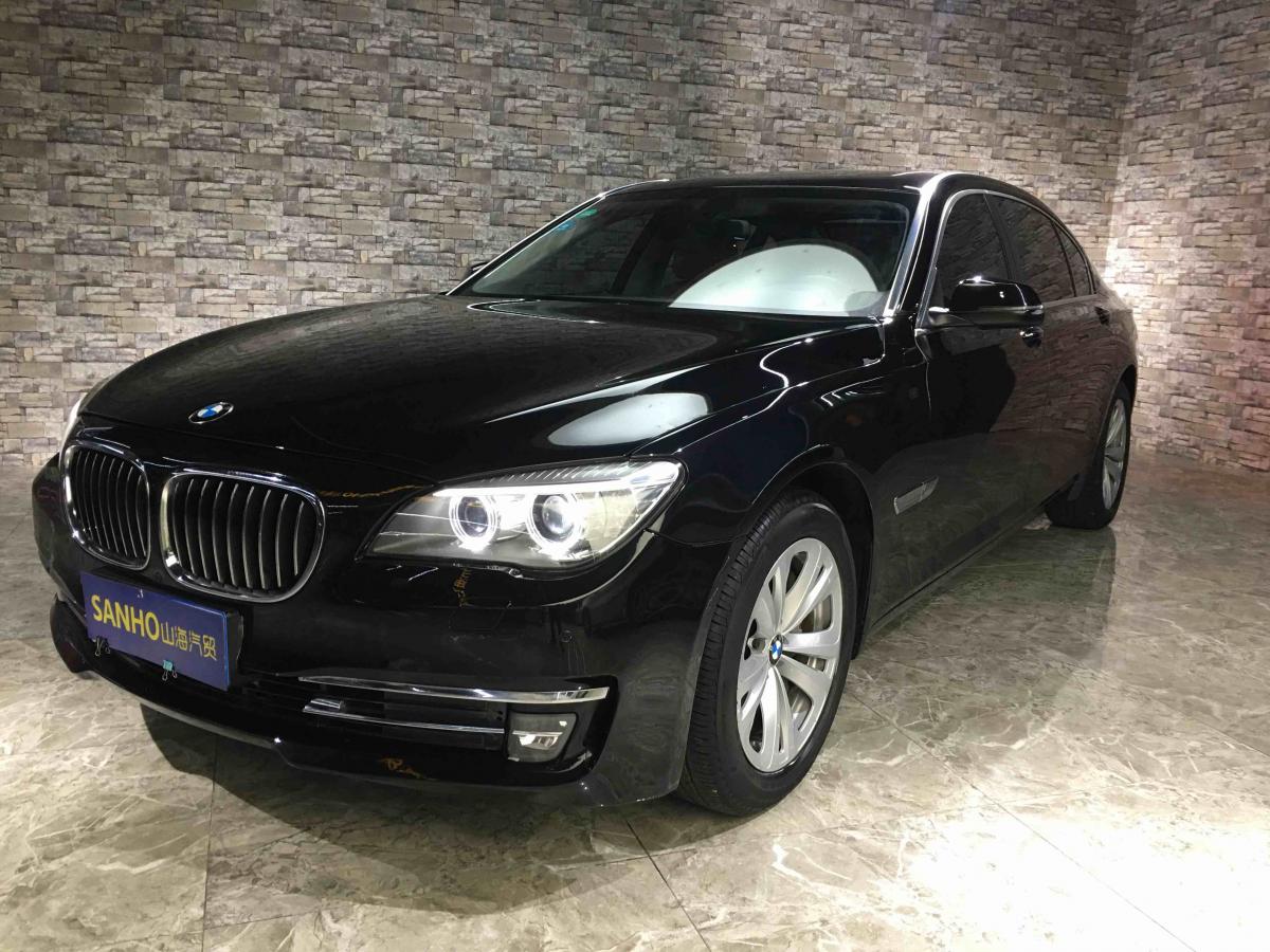 苏州2013年10月宝马宝马7系2013款730li领先型黑色自动档