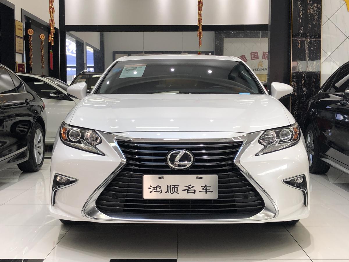 长沙2017年12月雷克萨斯es2017款250marklevinson豪华版白色自动档