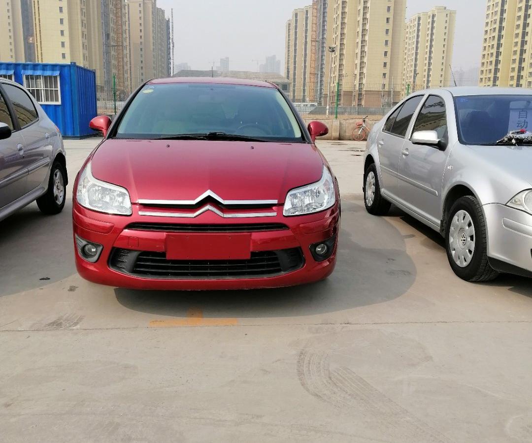德州2008年12月雪铁龙世嘉2008款两厢16l自动舒适型红色自动档
