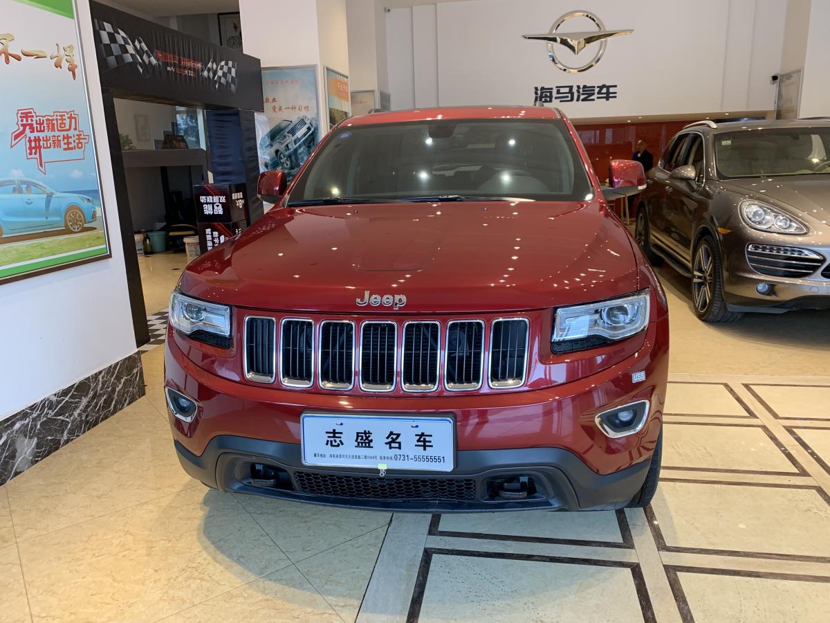 株洲2019年4月jeep大切诺基2016款36l精英导航版红色自动档