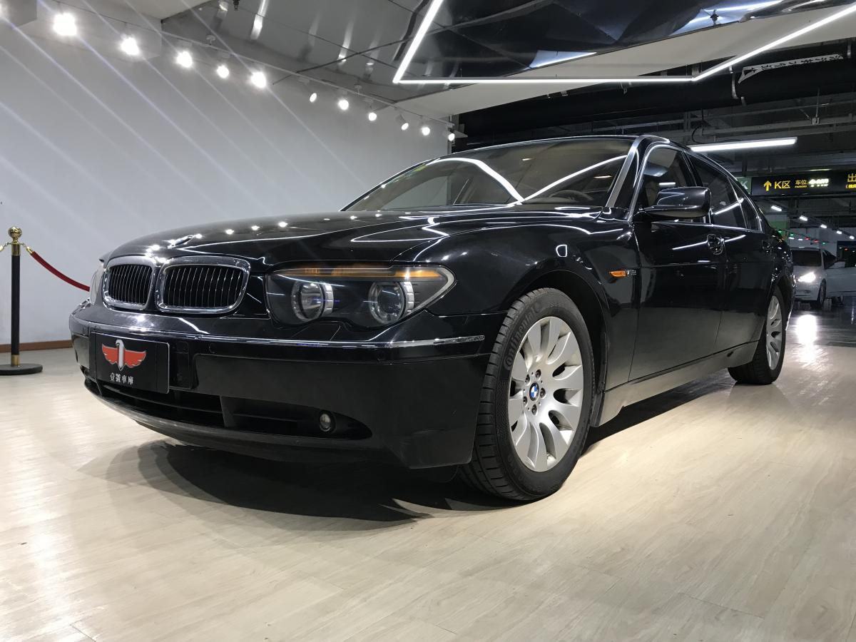 天津2004年9月宝马宝马7系2004款760li黑色自动档
