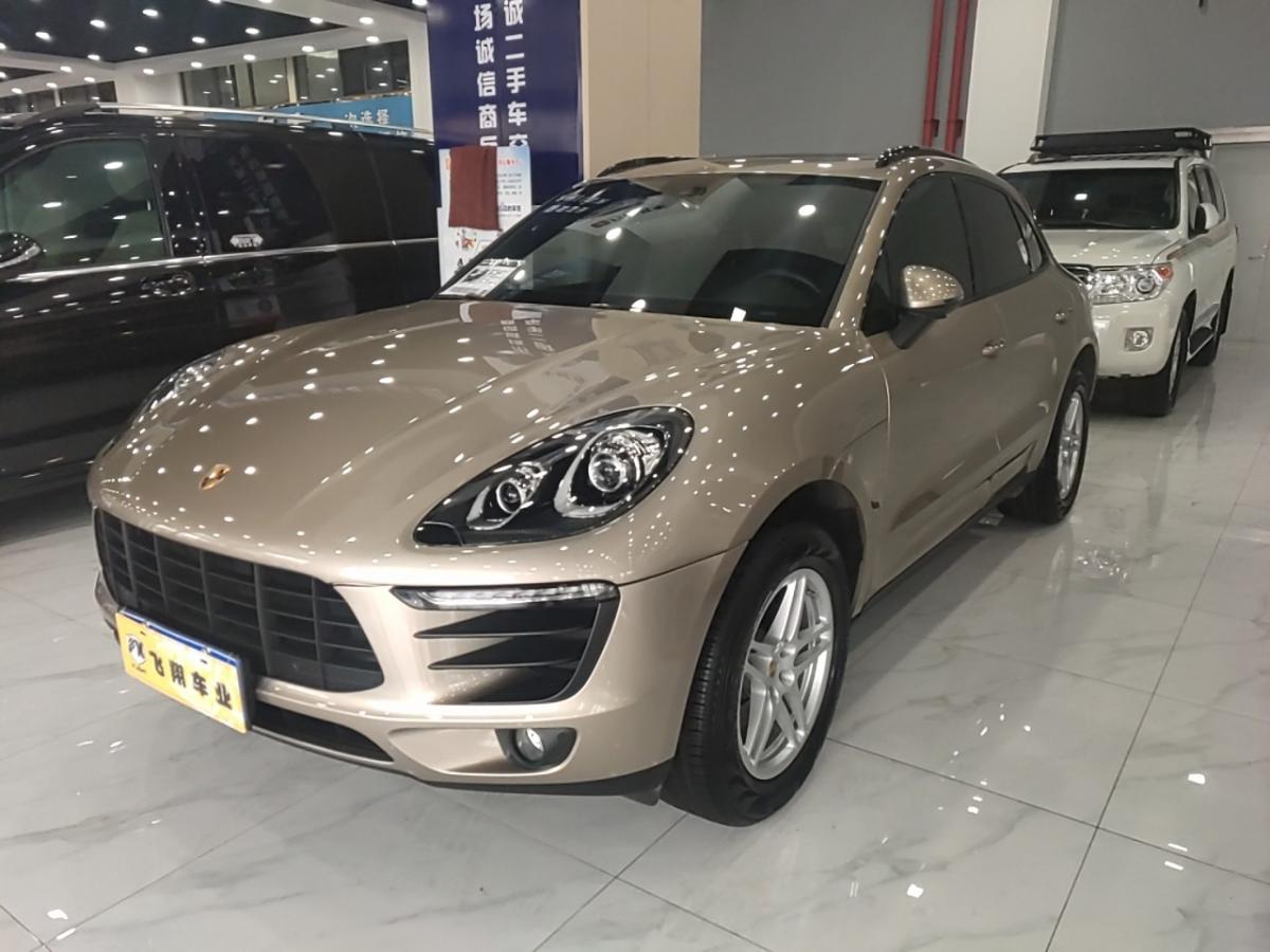 南京2018年7月保时捷macan2018款macan20t香槟色自动档