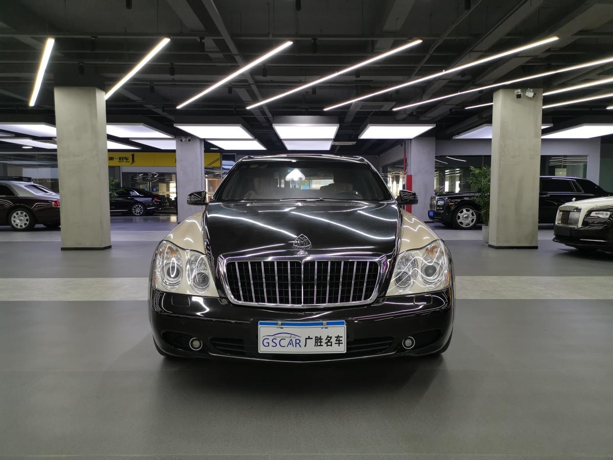 台州2010年11月迈巴赫迈巴赫2009款60t62齐柏林黑色自动档