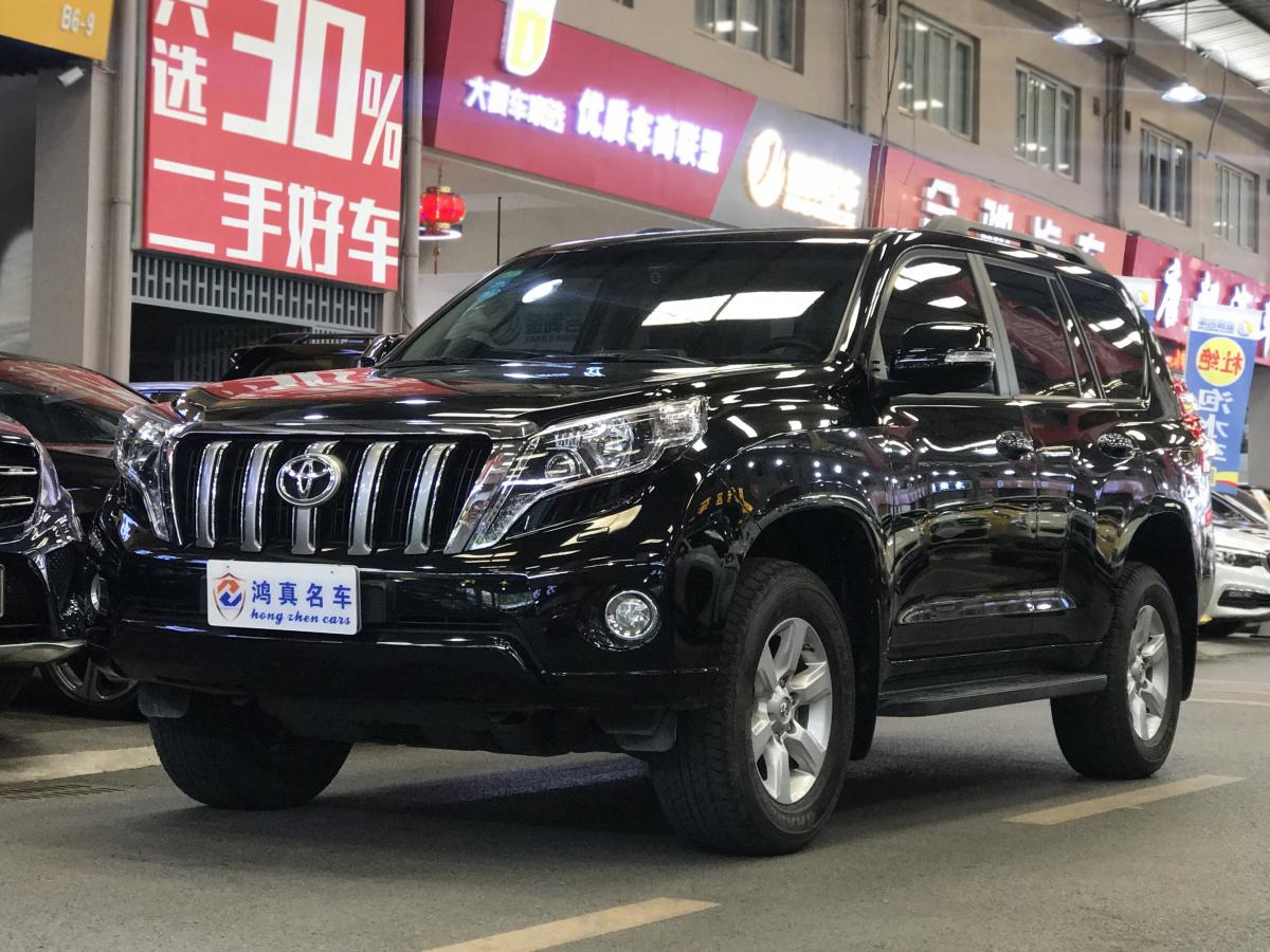 广州2017年11月丰田普拉多普拉多平行进口2700vx黑色自动档
